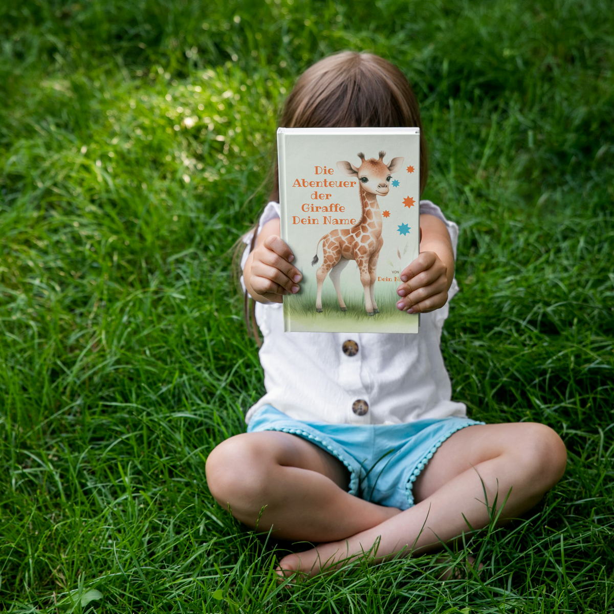 Kind liest personalisiertes Kinderbuch Die kleine Robbe von NEMA Books