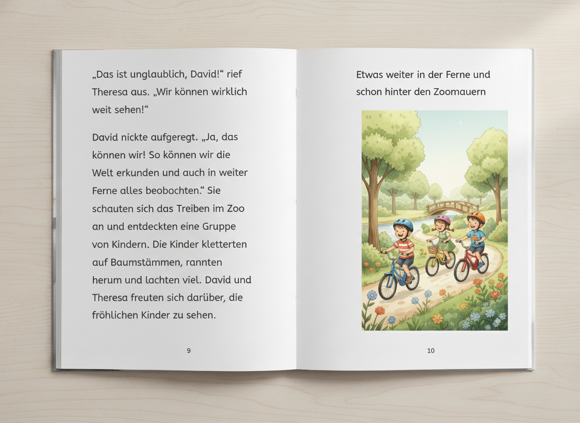 Die kleine Giraffe - Personalisiertes Kinderbuch (gebundenes Buch)