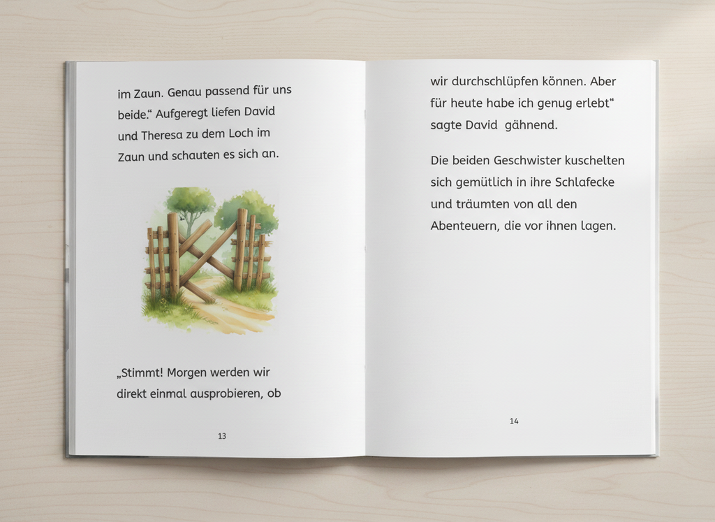 Die kleine Giraffe - Personalisiertes Kinderbuch (gebundenes Buch)