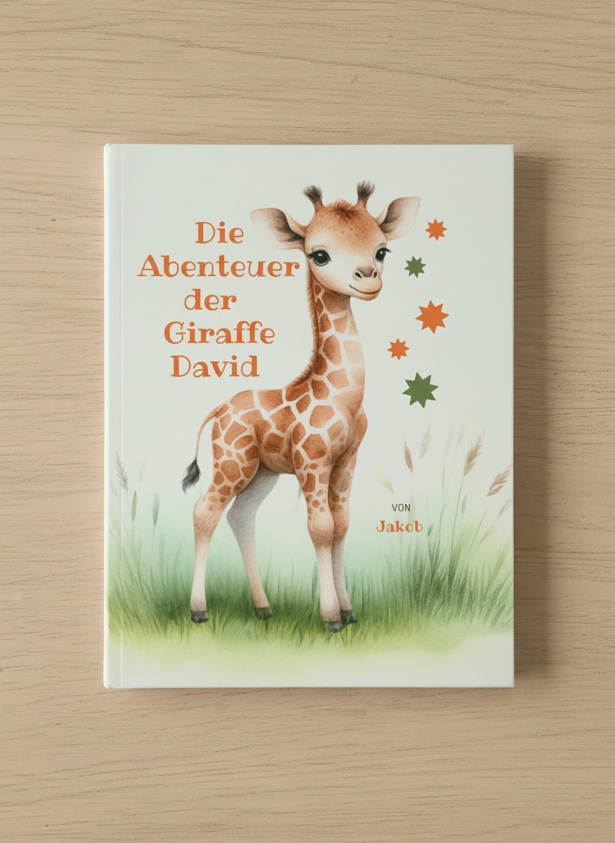 Die kleine Giraffe - Personalisiertes Kinderbuch (Taschenbuch - Softcover)